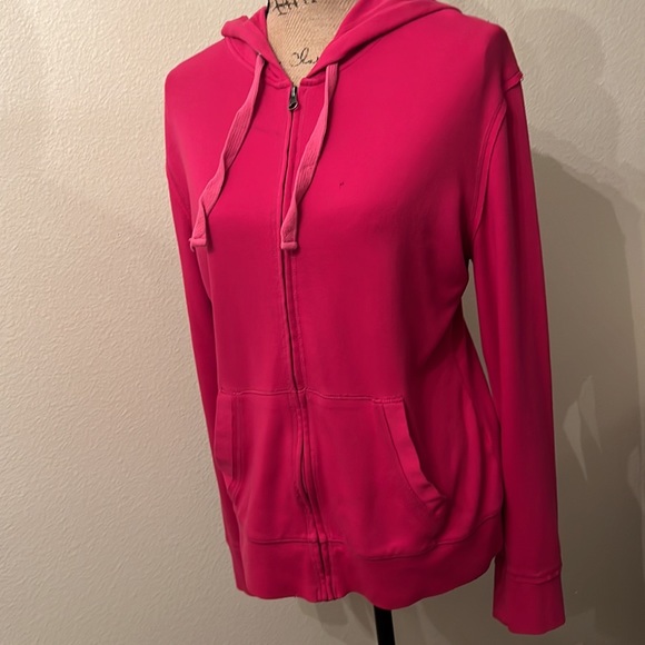 MOSSIMO Pink zip up hoodie size XL - Picture 3 of 5